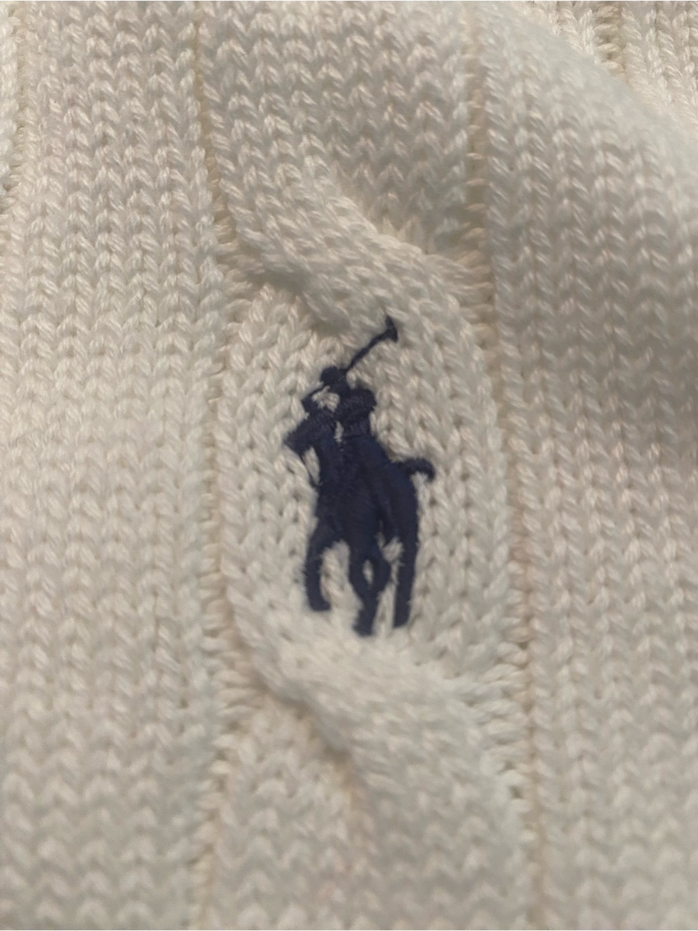 Polo Ralph Lauren Cable Knit Sleeveless Polo Shirt - Picture 4 of 8
